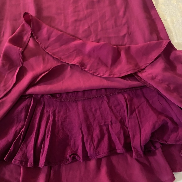 - Luca Couture Pink Halter swing dress size M - Picture 6 of 8